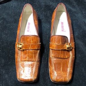 Mauri genuine Alligator loafers